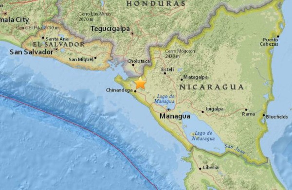 Sismo de 6,1 grados estremece toda Nicaragua