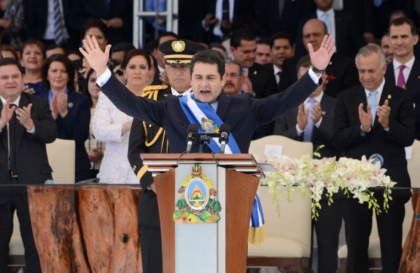 Discurso de Juan Orlando: 'A los delincuentes se les acabó la fiesta'