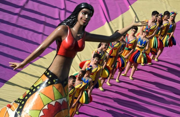 Fotos: Así vivieron la inauguración del Mundial Brasil 2014