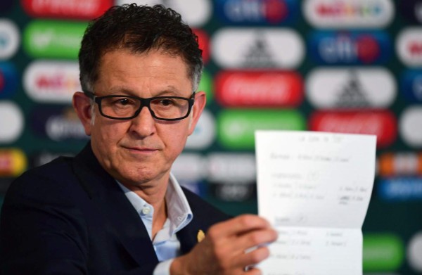 Juan Carlos Osorio revela lista preliminar de México para el Mundial