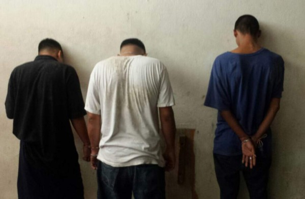 Capturan a tres sospechosos de quemar un bus en La Lima