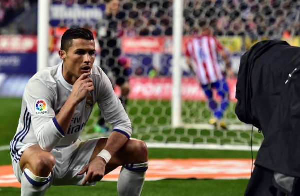 Cristiano Ronaldo alcanza a Messi y Luis Suárez en la tabla de goleadores de la Liga española