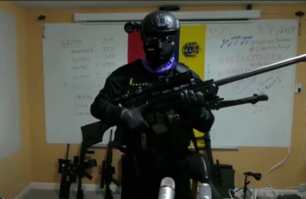 Las voces encapuchadas y armadas ganan terreno en Venezuela