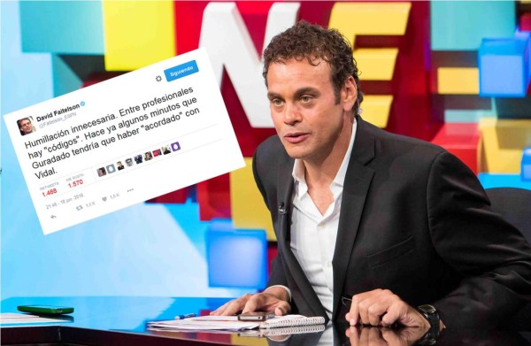 Faitelson hasta pidió clemencia a Chile por México