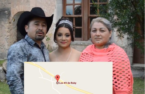 Google Maps te ayuda a llegar a los XV de Rubí