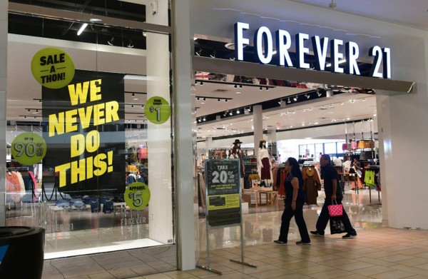 Forever 21 declara quiebra pero mantendrá operaciones en EEUU y América Latina