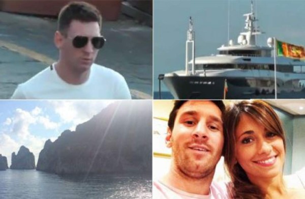Antonella Roccuzzo hace olvidar a Messi su problema fiscal