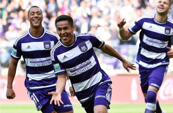 Andy Najar vuelve a marcar con el Anderlecht