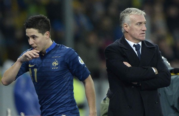 Didier Deschamps: 'Que Nasri juegue con la femenina”