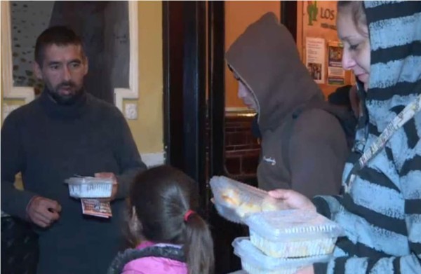 Argentina abre 'heladeras sociales” para los sin techo