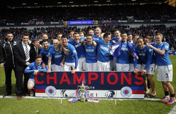 Arnold Peralta, gol y campeón en Escocia con el Rangers FC
