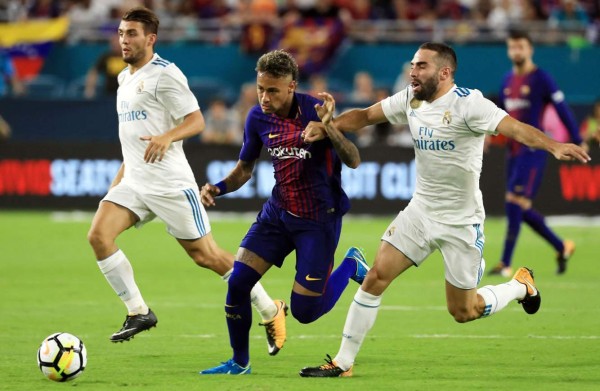 Neymar estuvo en el vestuario del Real Madrid, ¿se despidió?