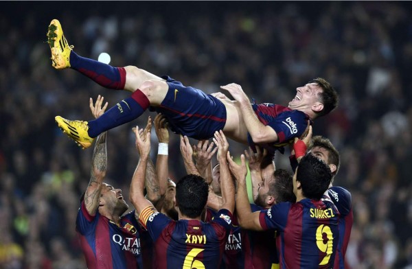 Messi se convierte en máximo goleador histórico de la Liga española