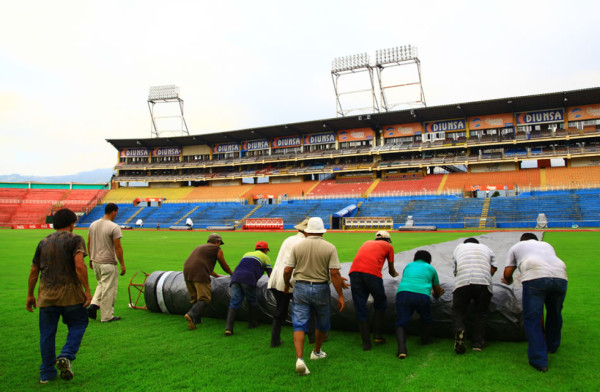 El Olímpico, listo para el clásico centroamericano