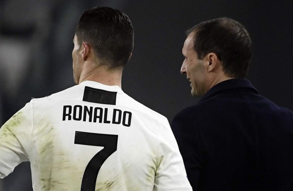 Allegri y la decisión que toma con Cristiano Ronaldo tras la Navidad