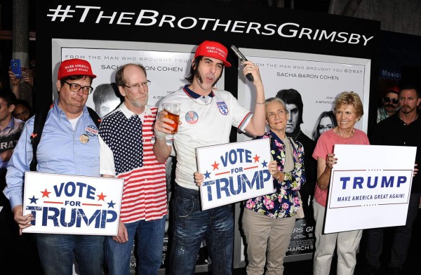 Donald Trump se infecta de sida la nueva película de Sacha Baron Cohen