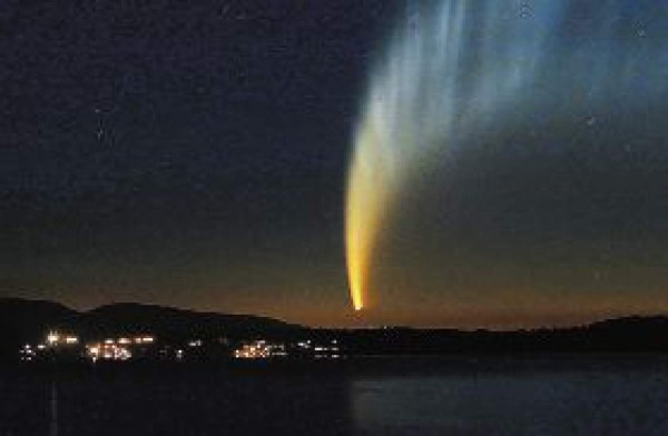 Cometa McNaught alcanzó máximo esplendor