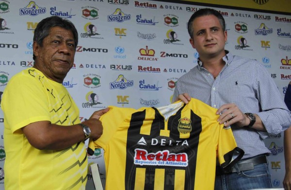 El Real España presentó a Ramón Maradiaga como su nuevo DT