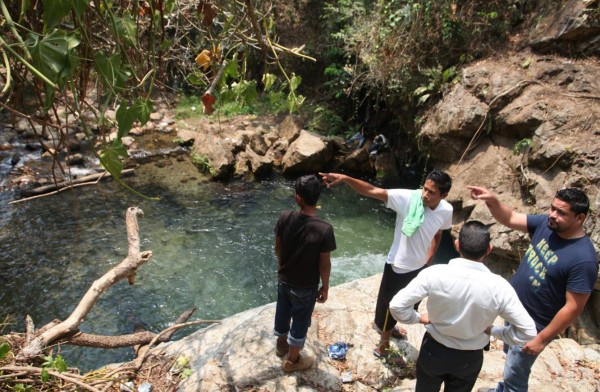 Joven se ahoga en una poza en Naco, Cortés