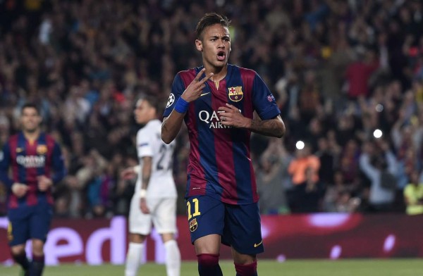 Neymar se viste de Messi