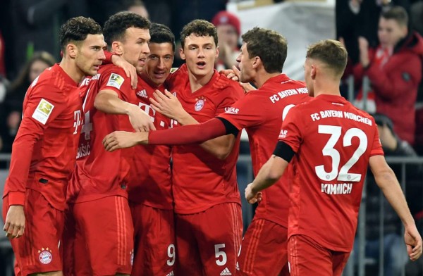 ¡Manita! Festín de goles del Bayern Múnich contra el Schalke en la Bundesliga