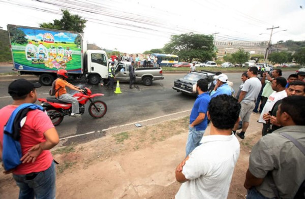 Dos muertos y dos heridos en accidente vial en Tegucigalpa