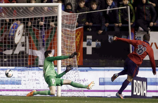 Osasuna le dio un duro golpe a Atlético de Madrid