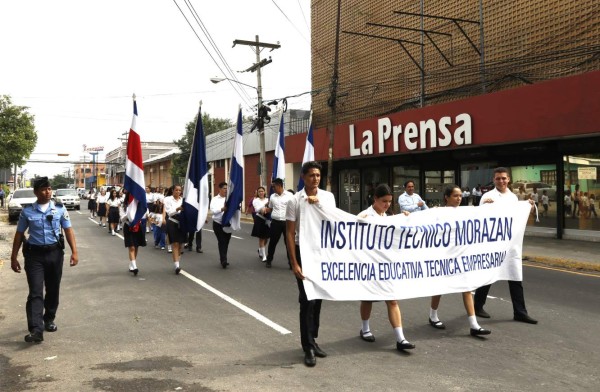 Alumnos de prebásica inician hoy los desfiles patrios en San Pedro Sula