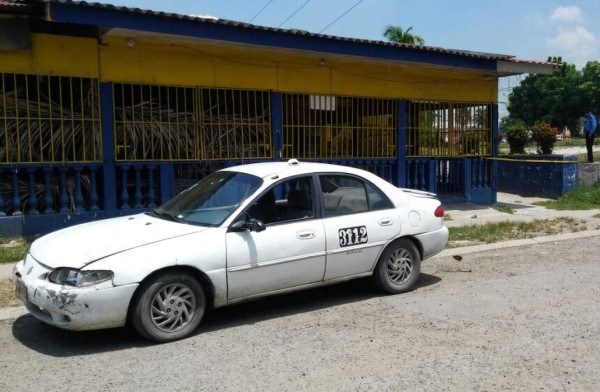 Pasajeros ultiman a balazos a un taxista en San Pedro Sula