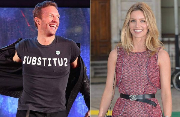 Chris Martin es feliz junto a su novia