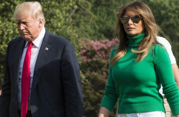 Melania Trump viajará sola a África