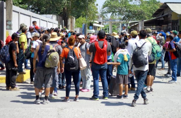 Nueva caravana de migrantes ingresa a México