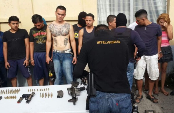 Capturan a ocho mareros vinculados a la masacre de Chamelecón