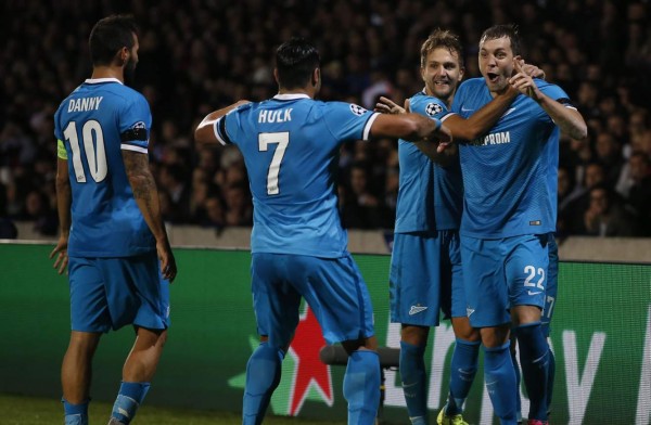 El Zenit rubrica su pase a octavos con triunfo sobre Lyon