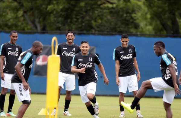 Boniek García ya entrena con el grupo de la Selección de Honduras