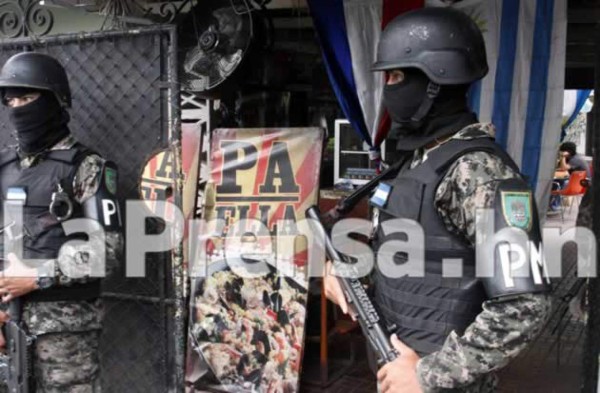 Allanan negocio en el barrio Guamilito de San Pedro Sula, Honduras