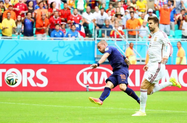 En viernes 13, Holanda se venga y humilla a la campeona España