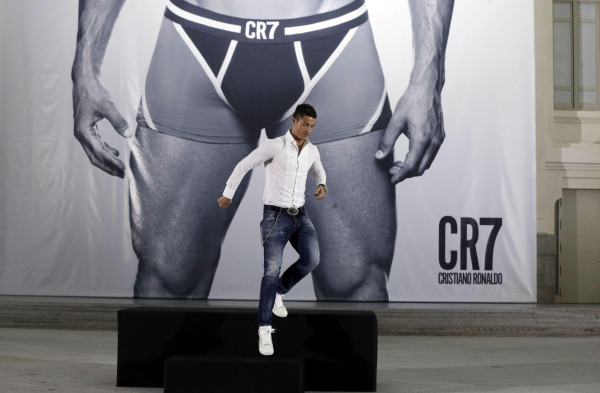 Cristiano en calzoncillos
