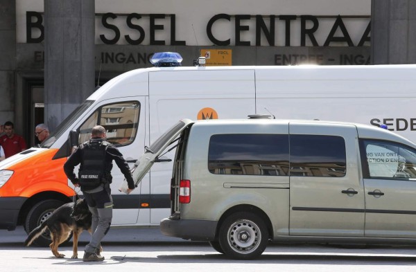 Cinturón con sal y galletas desata el pánico en Bruselas