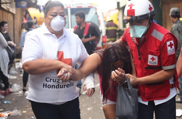 Trabajo de capitalinos reducido a cenizas tras incendio en mercados