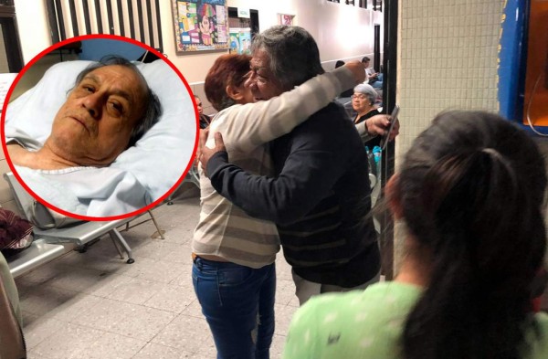 'Primitivo' Maradiaga visitó a 'Chelato' Uclés: 'Estoy triste, verlo postrado me genera un impacto'