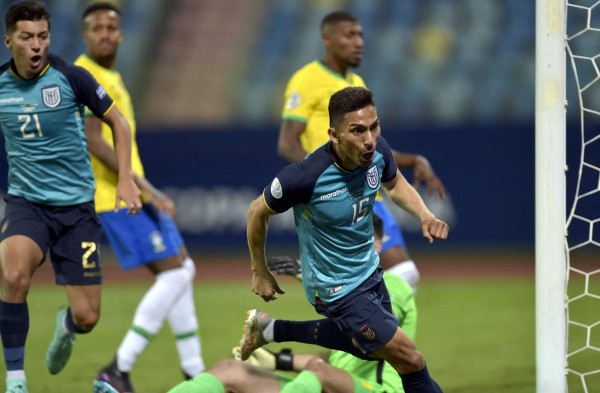 Brasil, sin Neymar, se estrella contra Ecuador que clasifica a cuartos de la Copa América