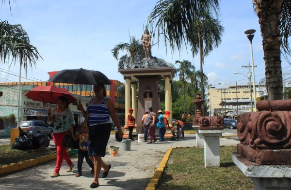 Remozan la avenida Lempira de San Pedro Sula