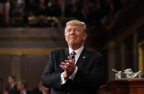 Las mejores frases del primer discurso de Trump en el Congreso