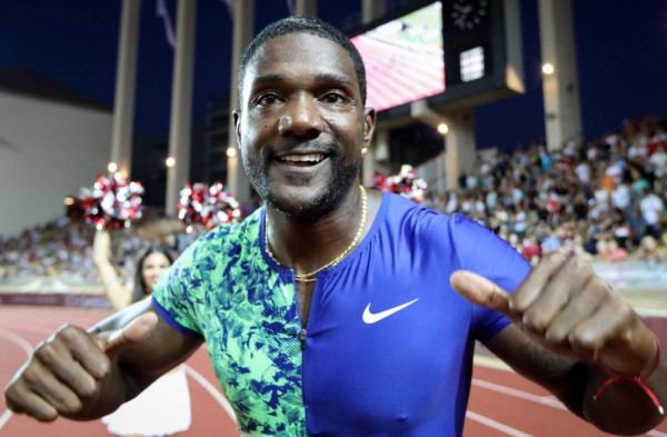 Velocista Justin Gatlin se baja de los Juegos Panamericanos de Lima
