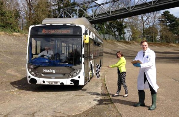 El autobús que funciona con estiércol