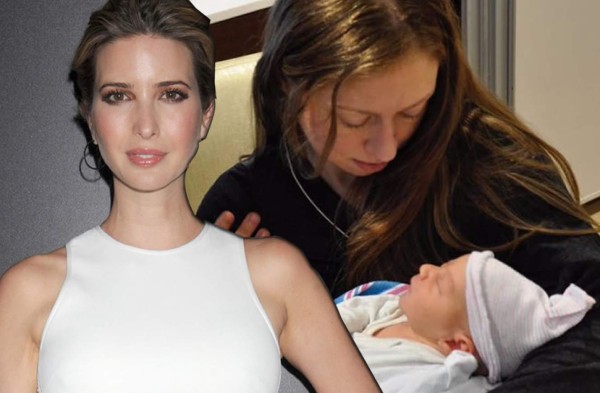 Ivanka Trump aún no conoce al nuevo bebé de su 'amiga' Chelsea Clinton