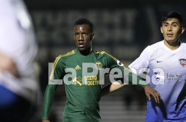 Darixon Vuelto debutó con el equipo filial del Portland Timbers