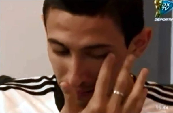 Video: Di María llora recordando la dura lucha de su hija por la vida