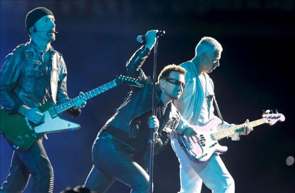 Banda de rock U2 actuará en los Oscar